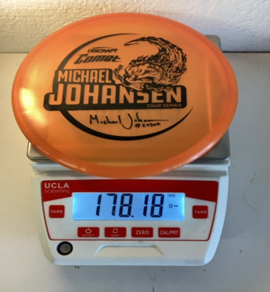 Discraft-Z-Metallic-Comet-Orange-178.18g PRE-OWNED