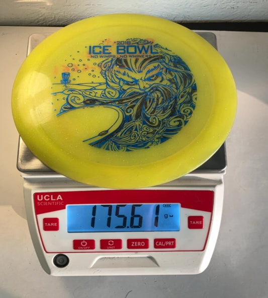 Dynamic Discs-Lucid-Sheriff-Yellow-175.61g PRE-OWNED