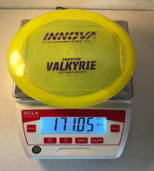 Innova-Champion-Valkyrie-Yellow-171.05g PRE-OWNED