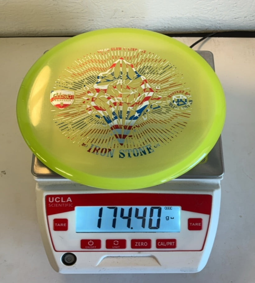 Discmania-Color Glow C-Line-P3x-Lime-174.40g PRE-OWNED