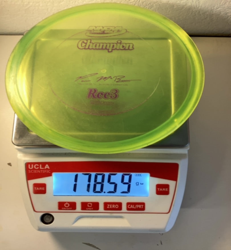Innova-Champion-Roc3-Green-178.59g PRE-OWNED