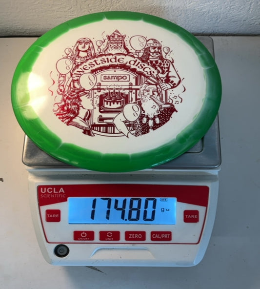 Westside-Tournament Orbit-Sampo-White-174.80g PRE-OWNED
