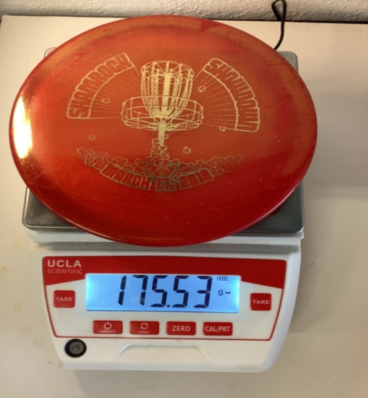 Dynamic-Discs-Lucid-Justice-Red-175.53g PRE-OWNED