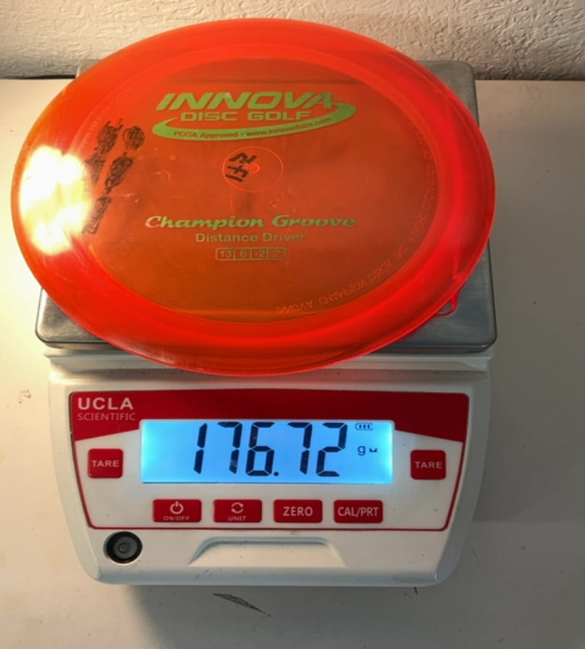 Innova-Champion-Groove-Red-176.72g PRE-OWNED