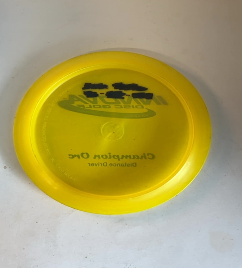 Innova-Champion-Orc-Yellow-167.65g PRE-OWNED