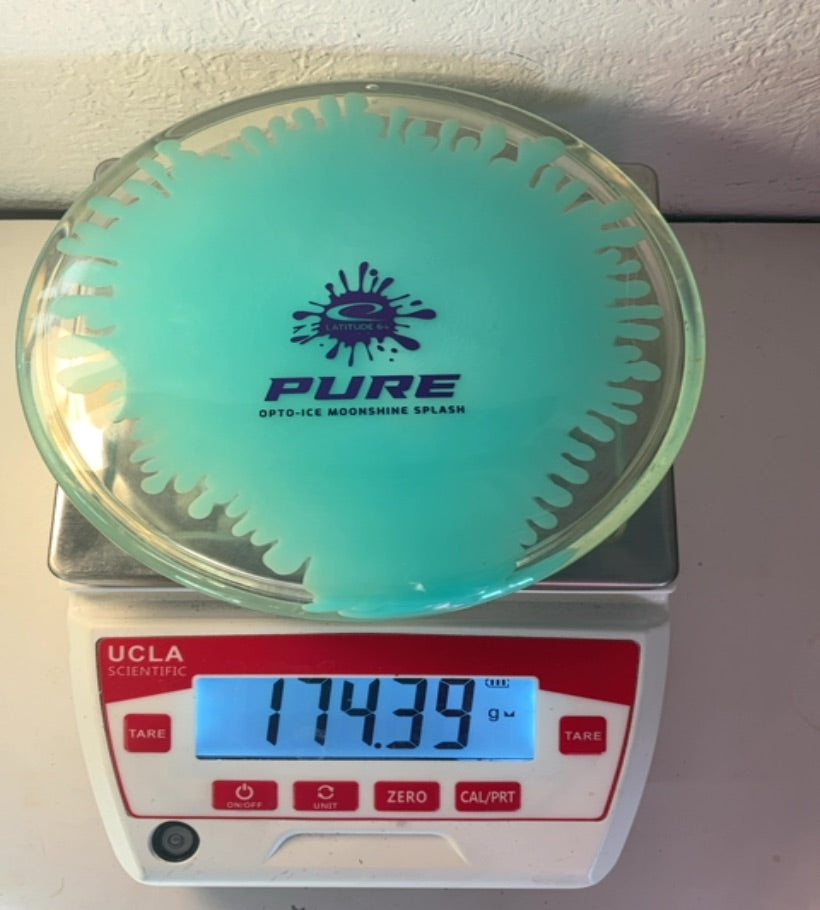 Latitude64-Opto Ice Moonshine Splash-Pure-Blue-174.36g PRE-OWNED