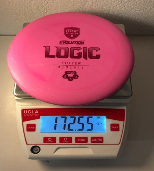 Discmania-Exo Hard-Logic-Pink-172.55g PRE-OWNED