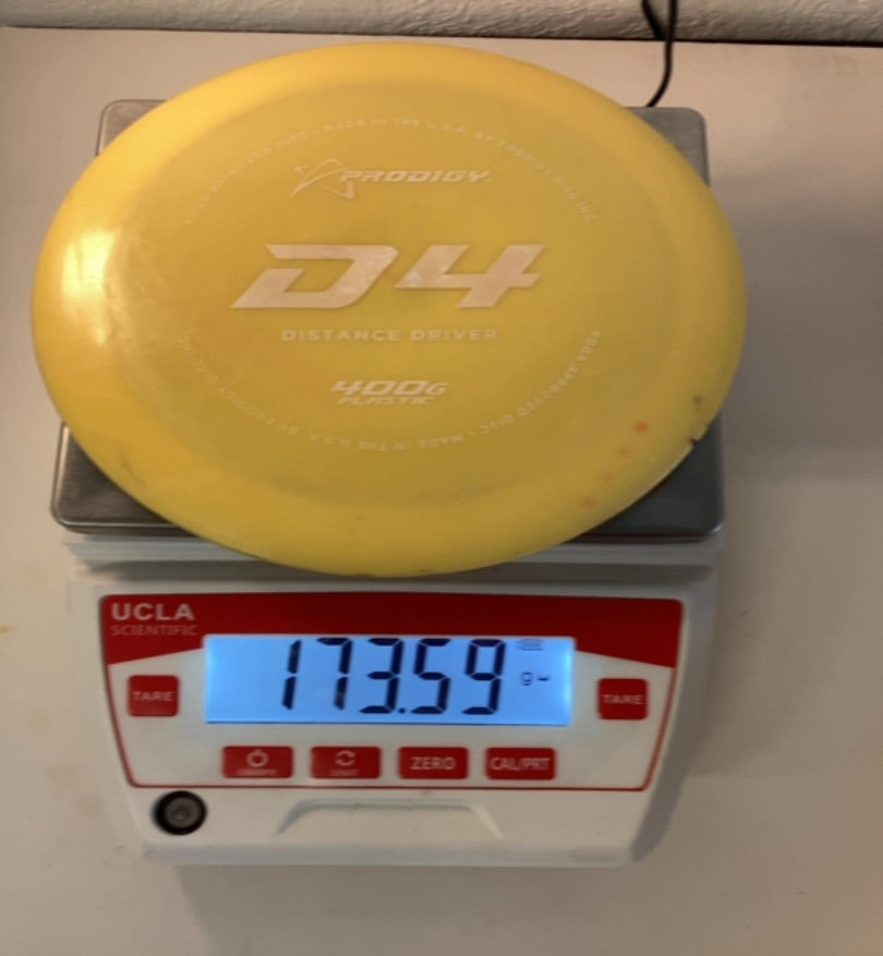 Prodigy-400G-D4-Yellow-173.59g PRE-OWNED