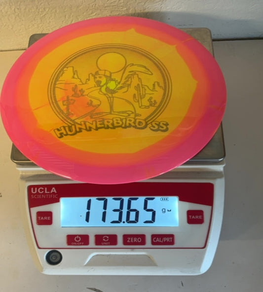 Innova-Halo Star-RoadRunner-Yellow with Pink Rim-173.65g PRE-OWNED