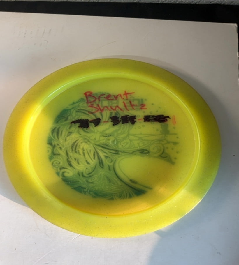 Dynamic Discs-Lucid-Sheriff-Yellow-175.61g PRE-OWNED