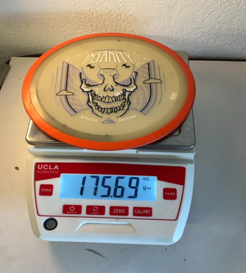 Axiom-Eclipse-Insanity-Orange rim-175.69g PRE-OWNED
