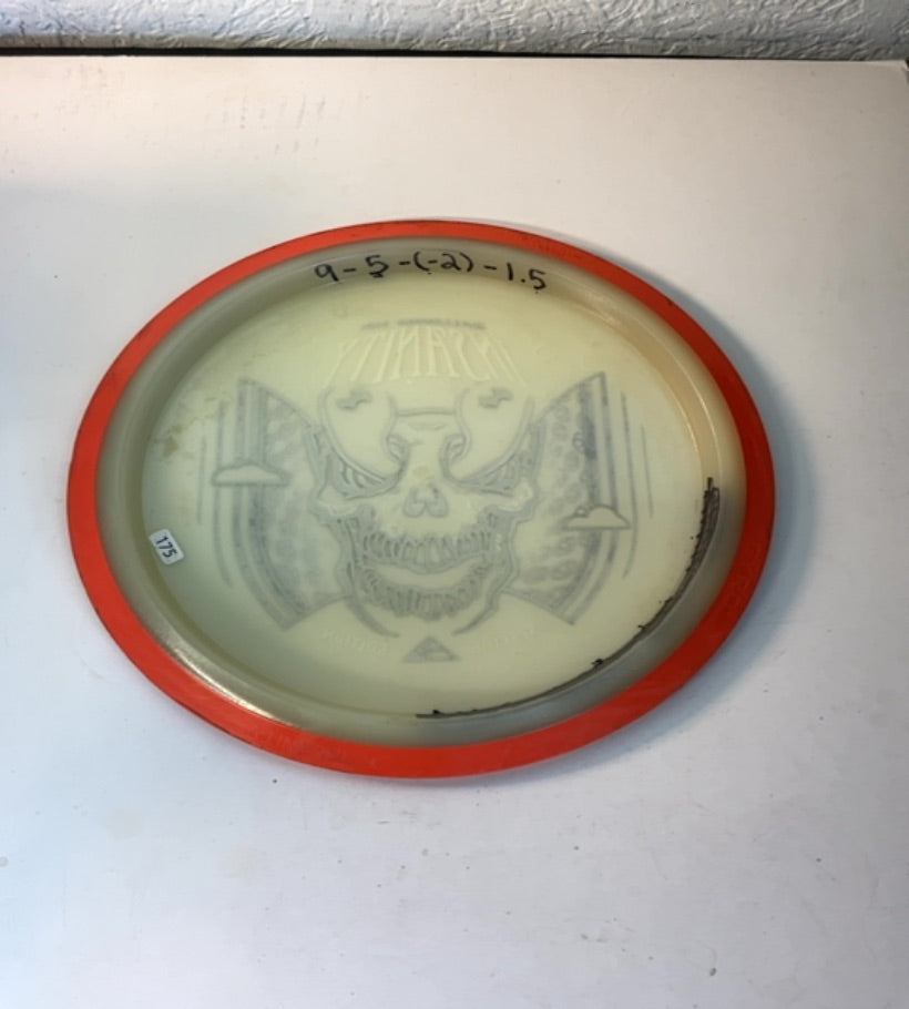 Axiom-Eclipse-Insanity-Orange rim-175.69g PRE-OWNED