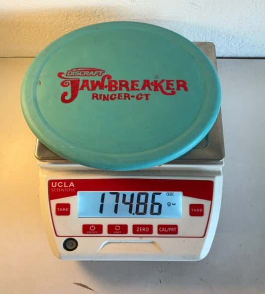 Discraft-Jawbreaker-Ringer-GT-Teal-174.86g PRE-OWNED