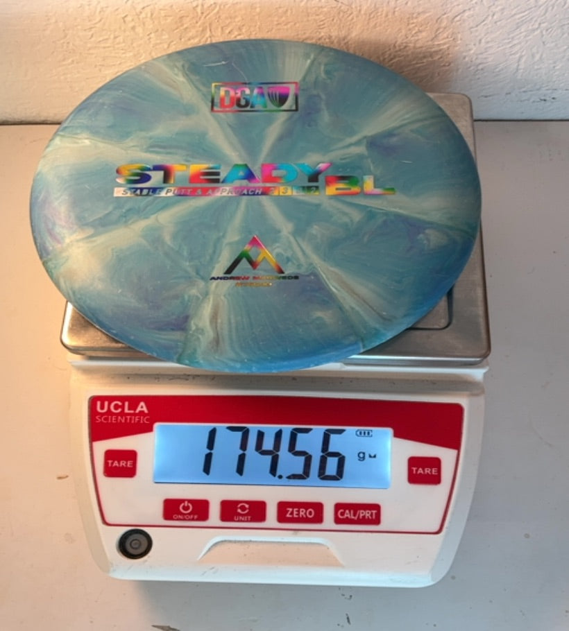DGA-Stone Swirl-Steady BL-Blue-174.56g PRE-OWNED