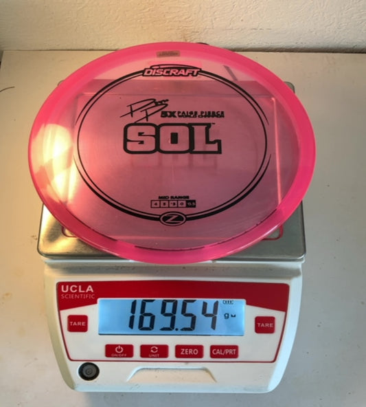 Discraft-Z-Sol-Pink-169.54g PRE-OWNED