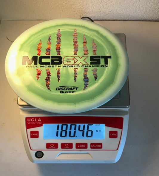 Discraft-ESP-Buzzz-Green-180.46g PRE-OWNED