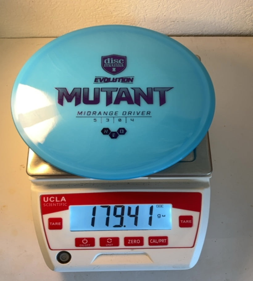 Discmania-Neo-Mutant-Blue-179.41g PRE-OWNED