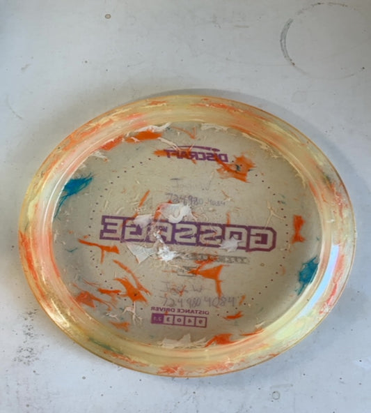 Discraft-Jawbreaker Z FLX-Raptor-Yellow-173.21g PRE-OWNED