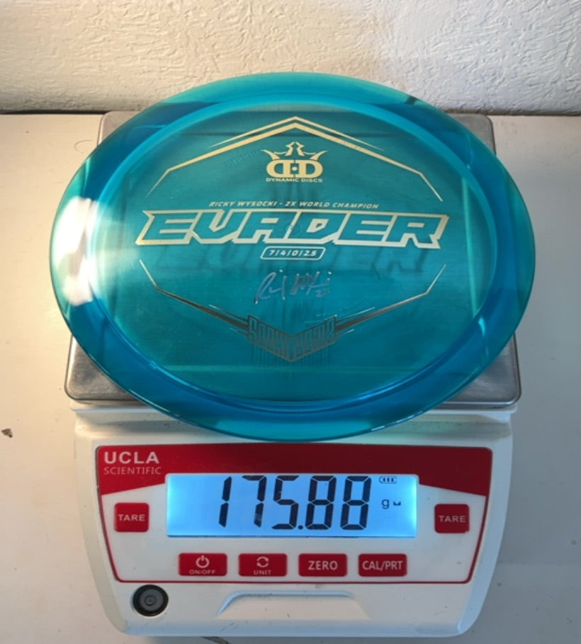 Dynamic Discs-Lucid-Evader-Blue-175.88g PRE-OWNED