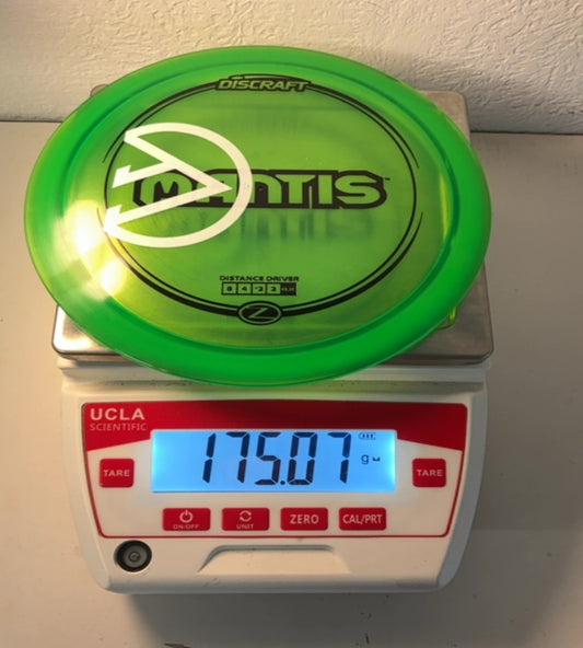 Discraft-Z-Mantis-Green-175.07g PRE-OWNED