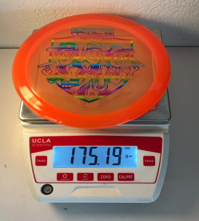 Discmania-C-Line-CD1-Orange-175.19g PRE-OWNED