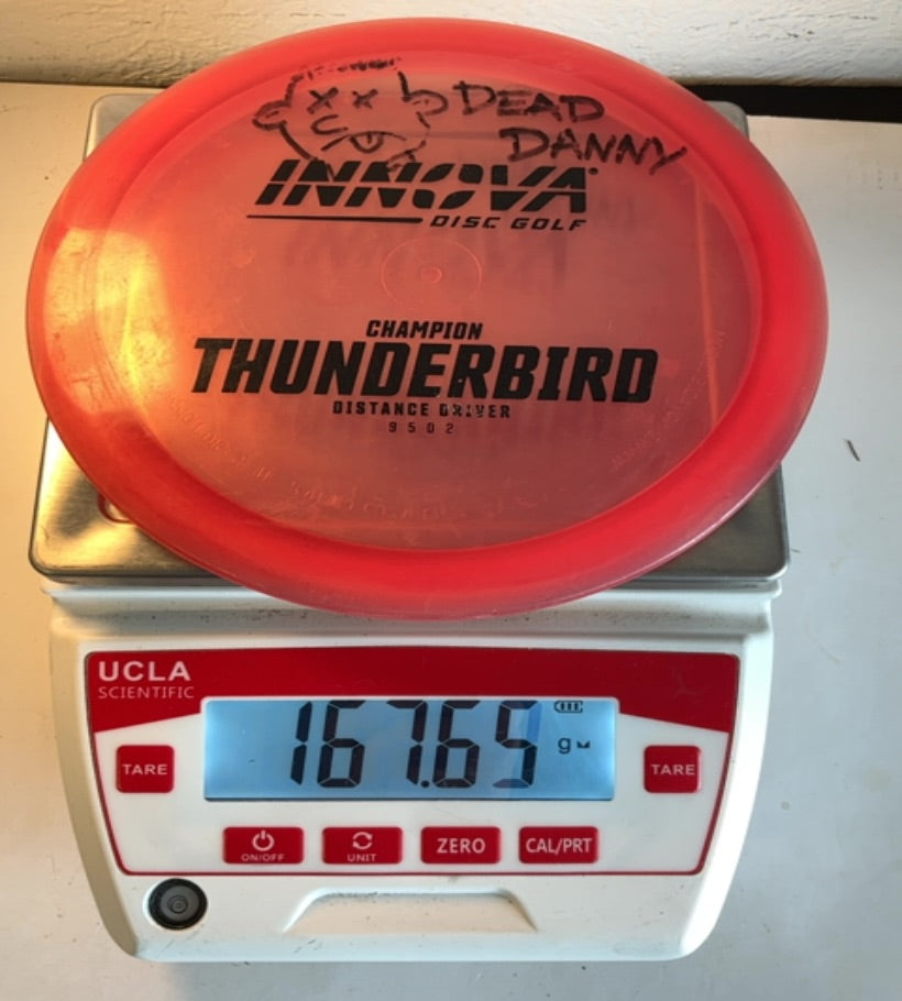 Innova-Champion-Thunderbird-Red-167.65g PRE-OWNED