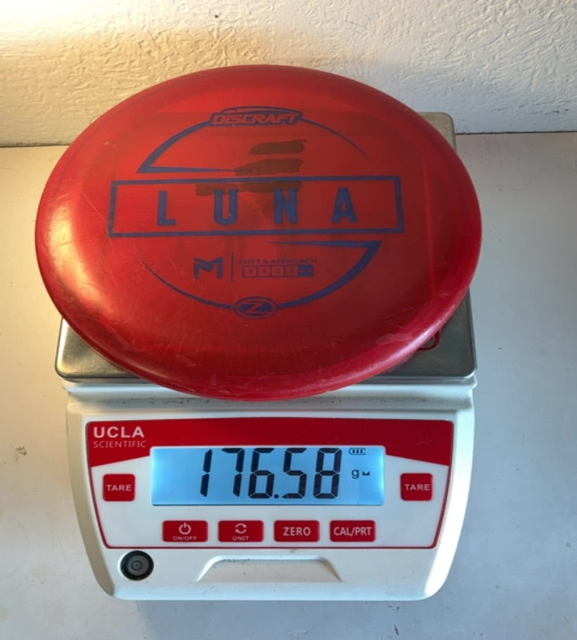 Discraft-Z-Luna-Red-176.58g PRE-OWNED