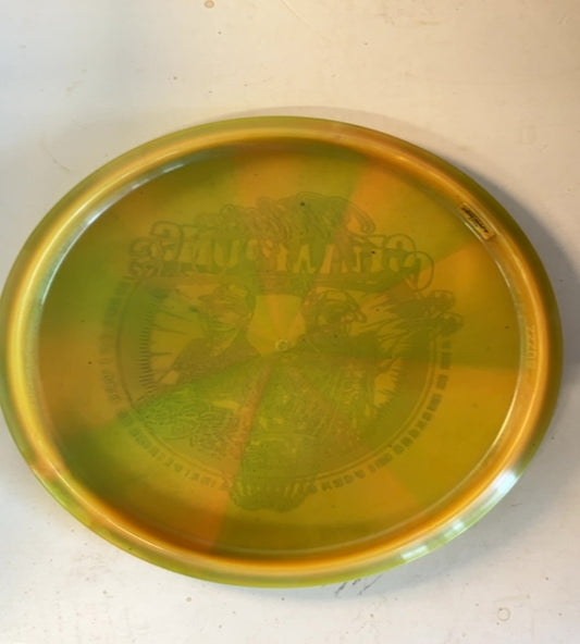 Discraft-Z Swirl-Buzzz-Yellow-181.51g PRE-OWNED