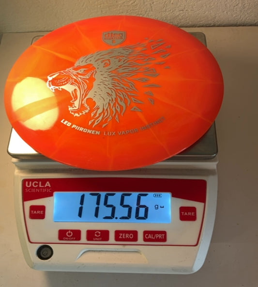 Discmania-Lux Vapor-Instinct-Orange-175.56g PRE-OWNED