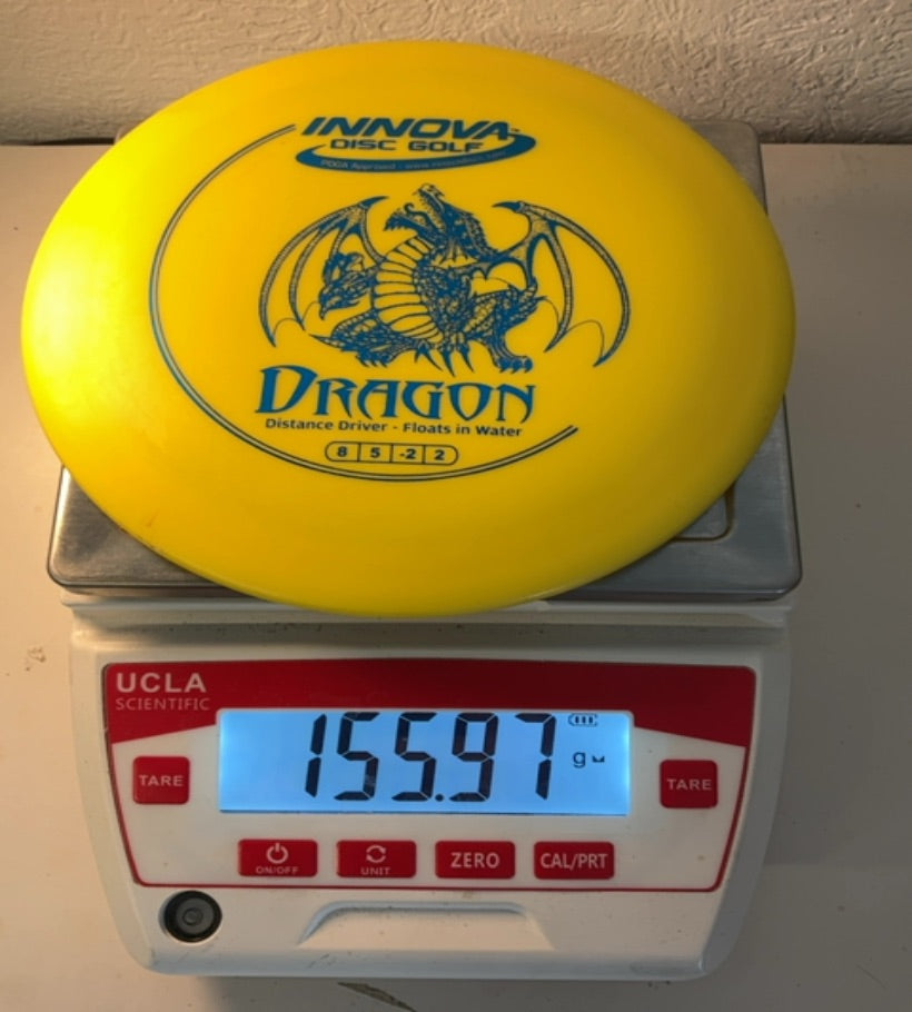 Innova-DX-Dragon-Yellow-155.97g PRE-OWNED