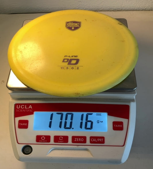 Discmania-P-Line-DD-Yellow-170.16g PRE-OWNED