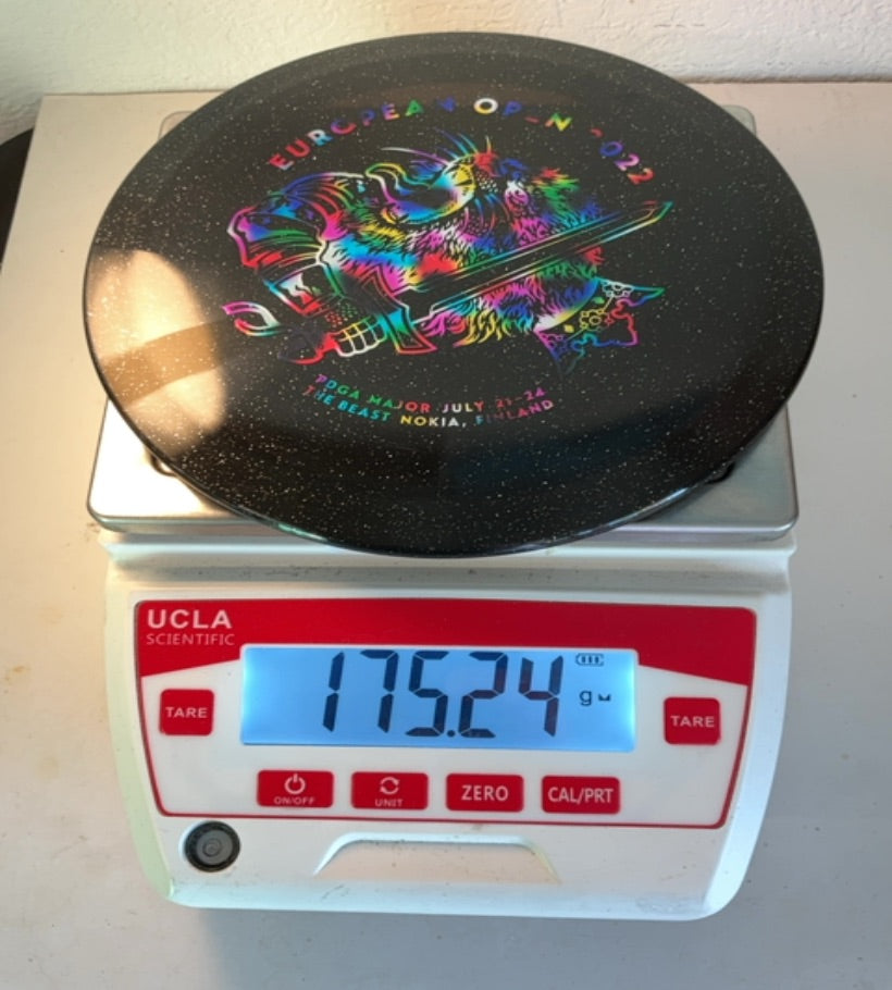 Discmania-Metal Flake C-Line-FD3-Black-175.24g PRE-OWNED