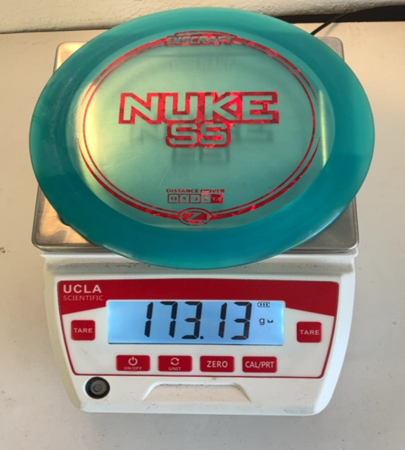 Discraft-Z-Nuke SS-Blue-173.13g PRE-OWNED
