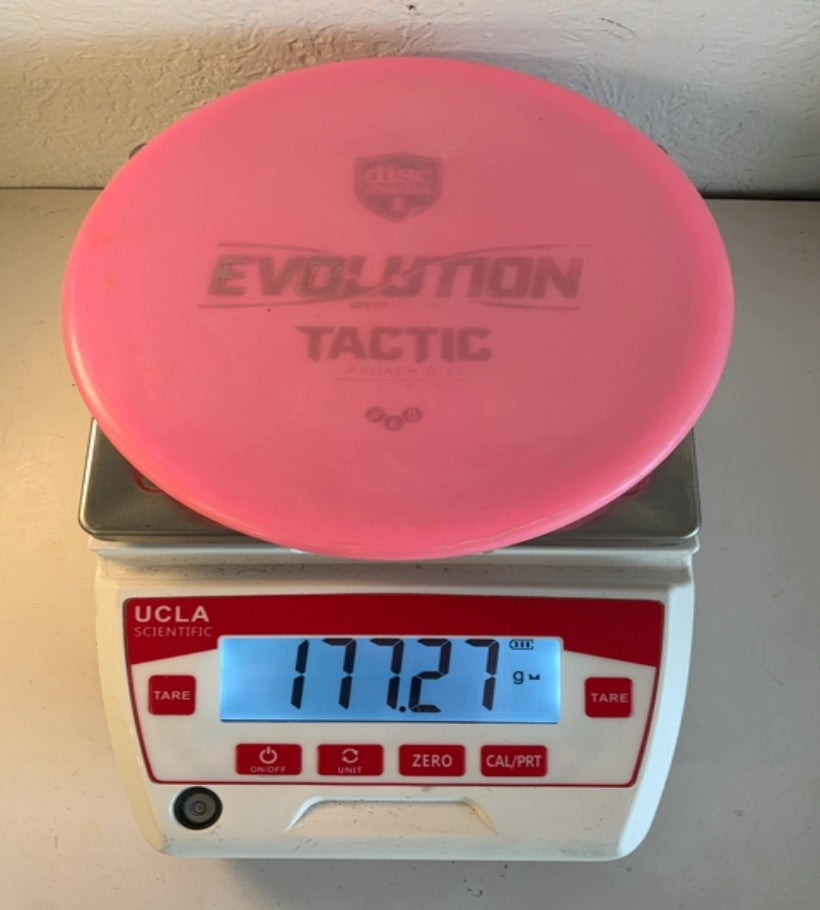Discmania-Neo-Tactic-Pink-177.27g PRE-OWNED