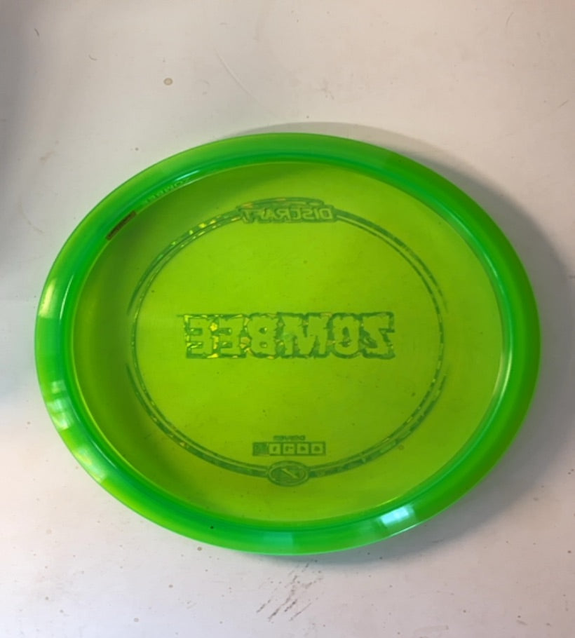 Discraft-Z-Zombee-Green-179.17g PRE-OWNED