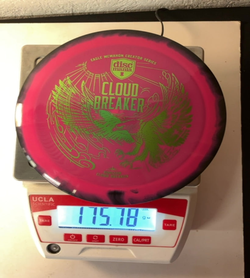 Discmania-Horizon-Cloudbreaker-Pink-Black-175.78g PRE-OWNED