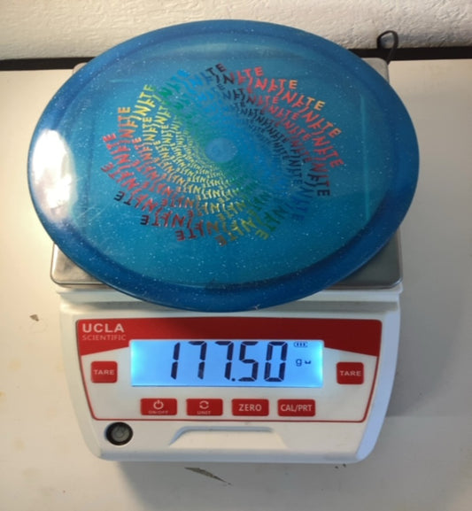 Dynamic Discs-Lucid Metal Flake-Verdict-Blue-177.50g PRE-OWNED