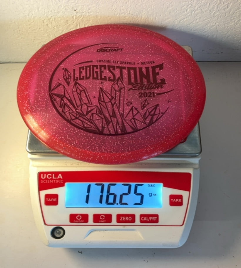 Discraft-CryZtal FLX Sparkle-Meteor-Red-176.25g PRE-OWNED