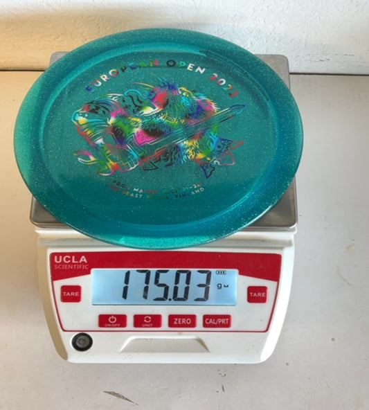 Discmania-C-Line-Metal-Flake-FD3-Blue-175.03g PRE-OWNED