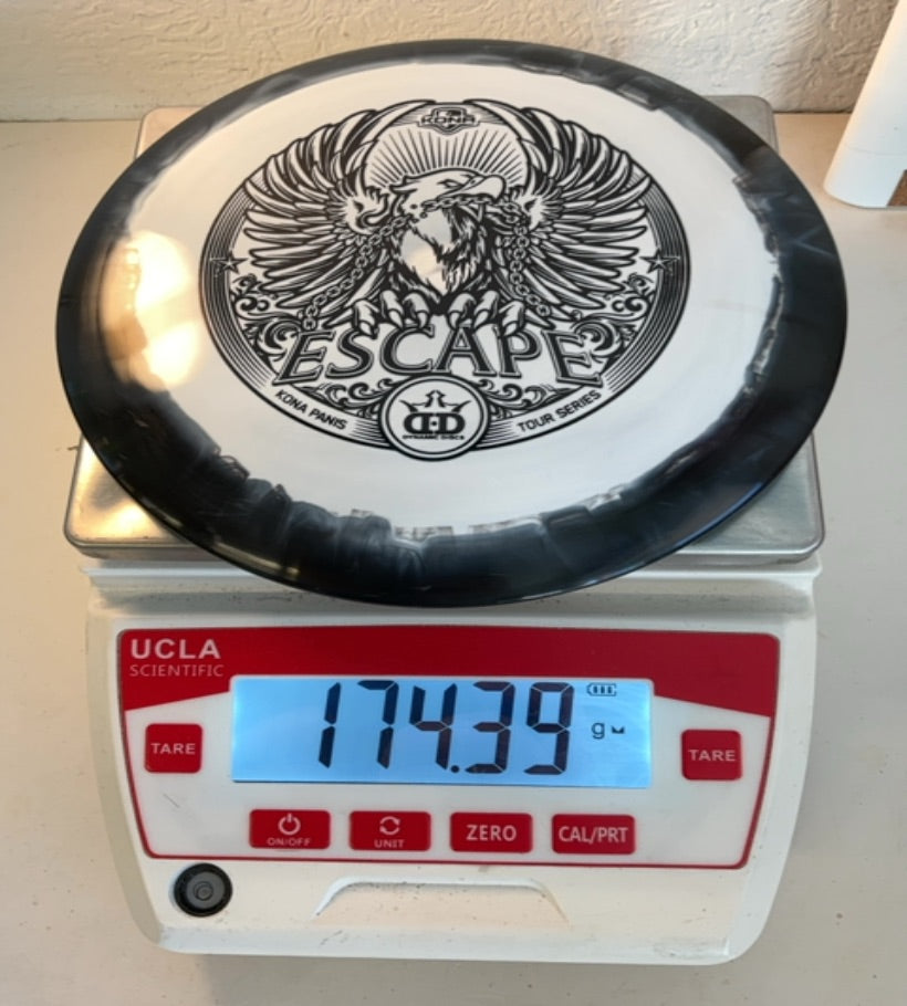 Dynamic Discs-Fuzion Orbit-Escape-White-174.39g PRE-OWNED