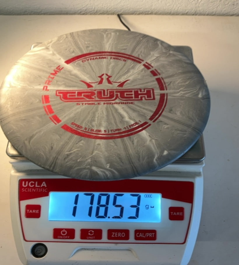 Dynamic Discs-Prime-Truth-Grey-178.53g PRE-OWNED