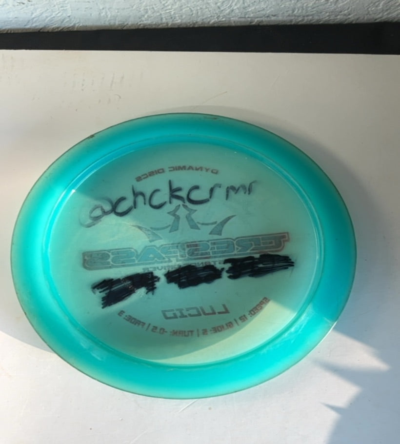 Dynamic Discs-Lucid-Trespass-Blue-172.05g PRE-OWNED