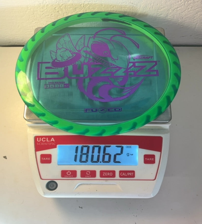 Discraft-FuZed-Buzzz-Green-180.62g PRE-OWNED
