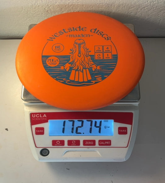 Westside-BT Medium-Maiden-Orange-172.74g PRE-OWNED