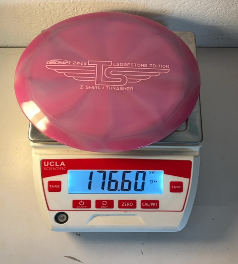 Discraft-Z Swirl-Thrasher-Pink-176.60g PRE-OWNED