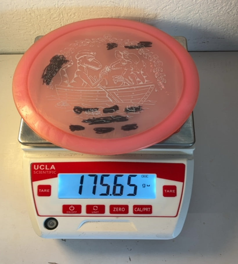Discraft-Z Glow-Raptor-Pink-175.65g PRE-OWNED