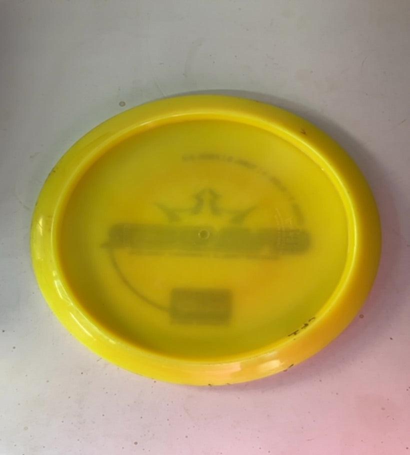 Dynamic Discs-Lucid Air-Evader-Yellow-156.62g PRE-OWNED