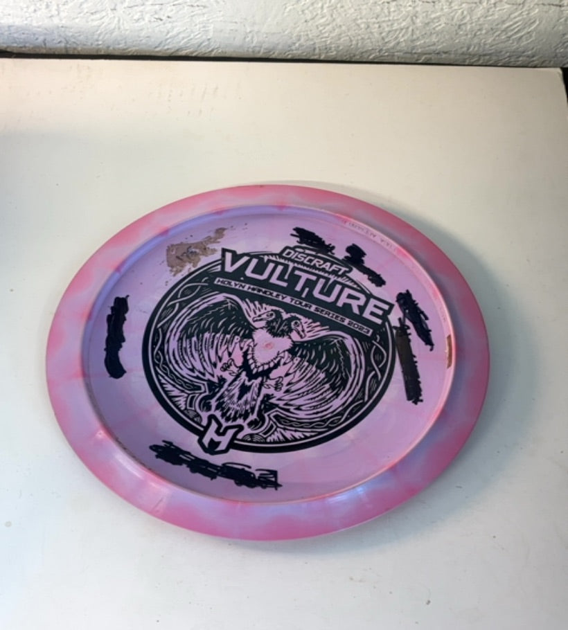 Discraft-ESP Swirl-Vulture-Pink-179.07g PRE-OWNED