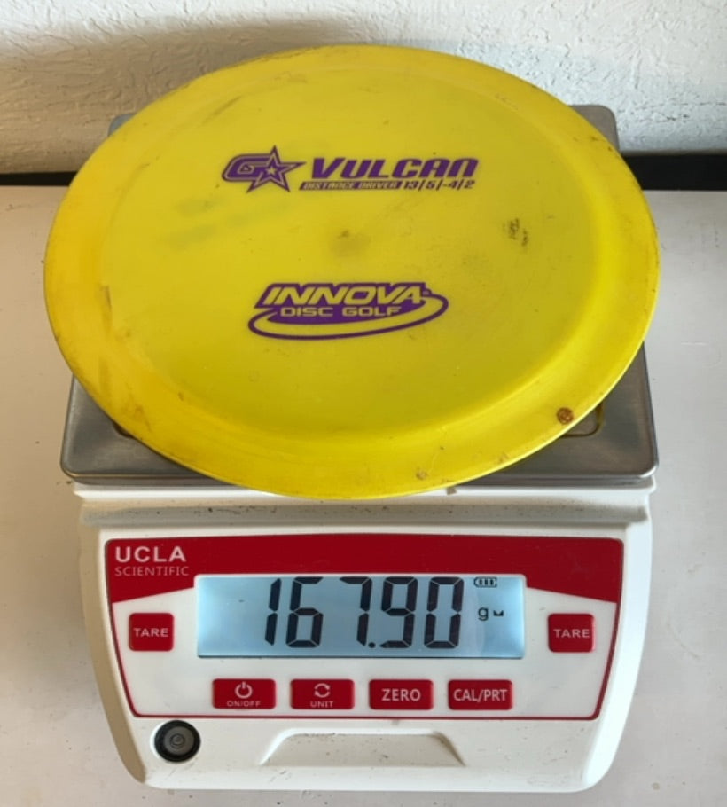 Innova-G-star-Vulcan-Yellow-167.90g PRE-OWNED