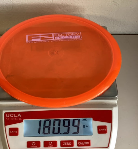 Innova-Champion-Roc3-F2-Orange-180.99g PRE-OWNED